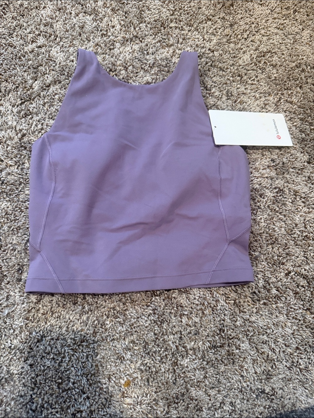 lululemon athletica Lilac High-Neck Cropped Tank